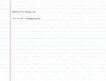 Tablet Screenshot of mchange.com